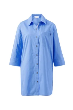 Ceres Life Anna Shirt Dress - Amalfi Blue
