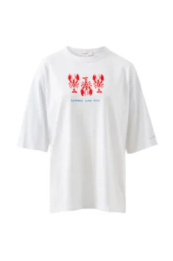 Ceres Life Liv Oversized Tee - Summer Lobsters