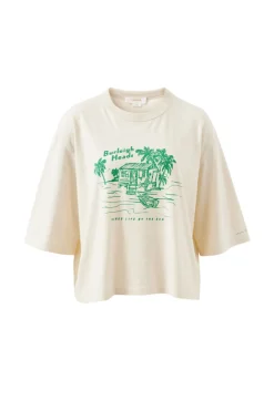 Ceres Life Macy Print Tee - Buff/Burleigh Heads