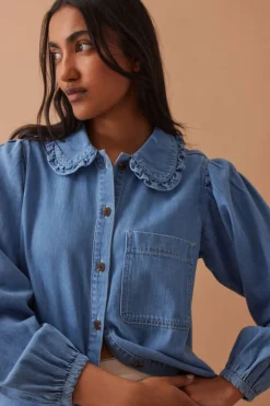 Ceres Life Savannah Denim Shirt - Vintage Blue