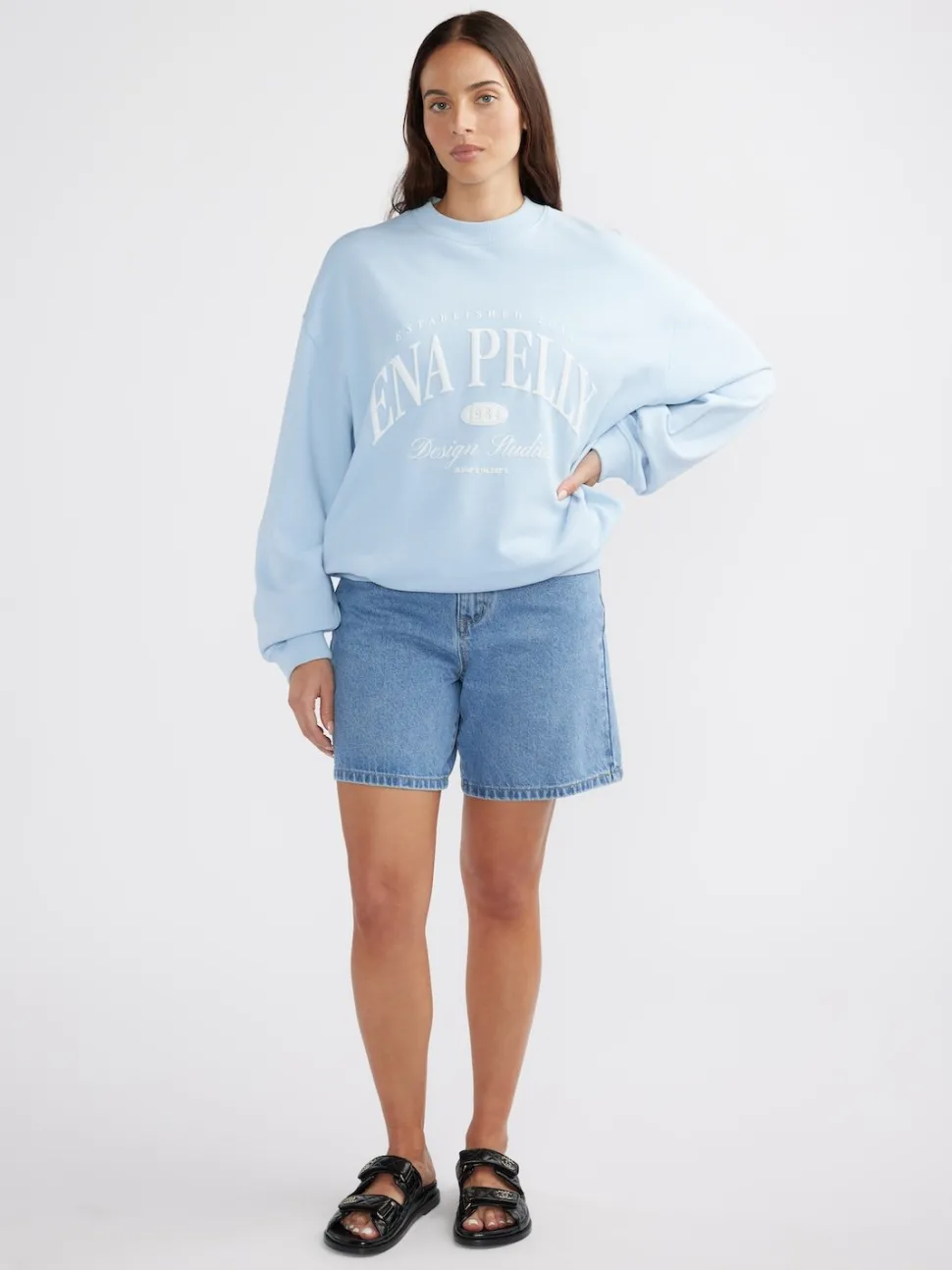 Ena Pelly Heritage Studios Sweatshirt - Washed Capri