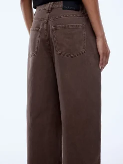 Ena Pelly Leesa Denim Jean - Washed Mocha