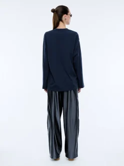 Ena Pelly Long Sleeve Pelly Tee - Ink