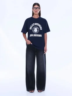 Ena Pelly Sophia Relaxed Tee - Washed Ink/Pelly Studios