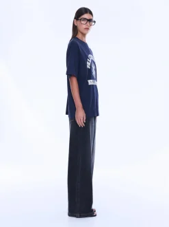 Ena Pelly Sophia Relaxed Tee - Washed Ink/Pelly Studios