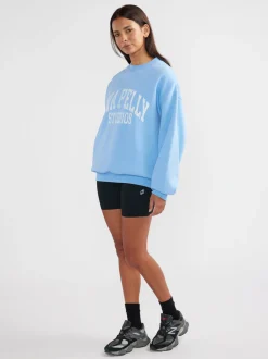 Ena Pelly Vintage Sport Sweatshirt - Cornflower Blue