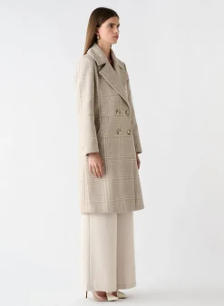 Esmaee Edition Coat - Cream Check