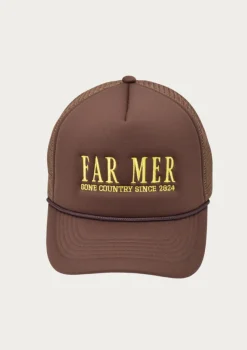 FAR MER Harvest Trucker - Brown