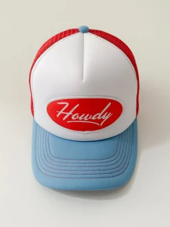 FAR MER Howdy Patch Trucker Cap