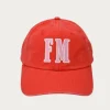 FAR MER Initials Cap - Pink/Red