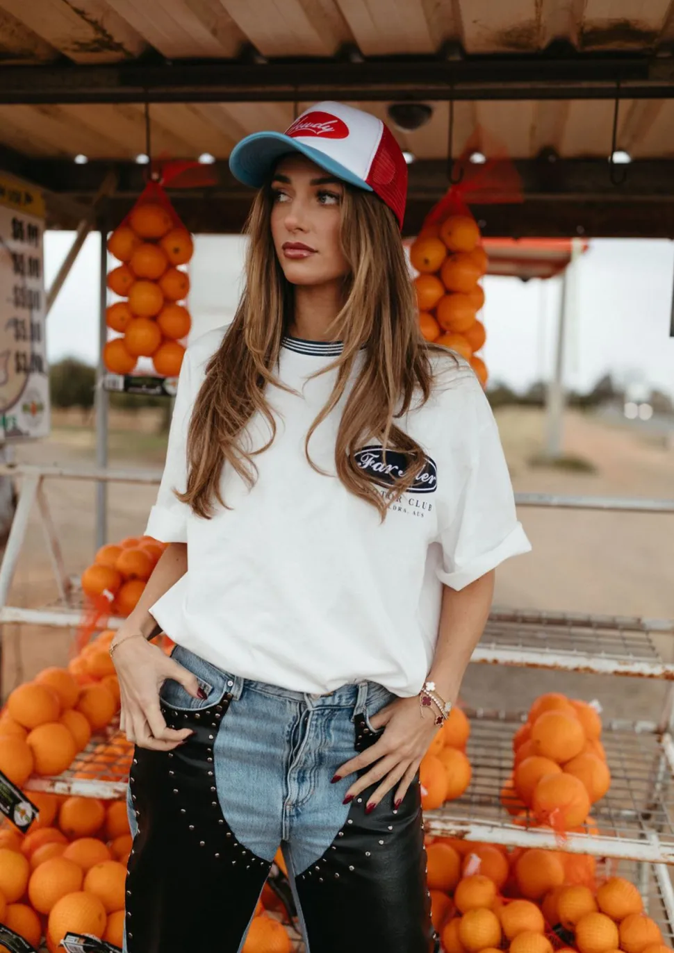 FAR MER Motor Club Box Tee