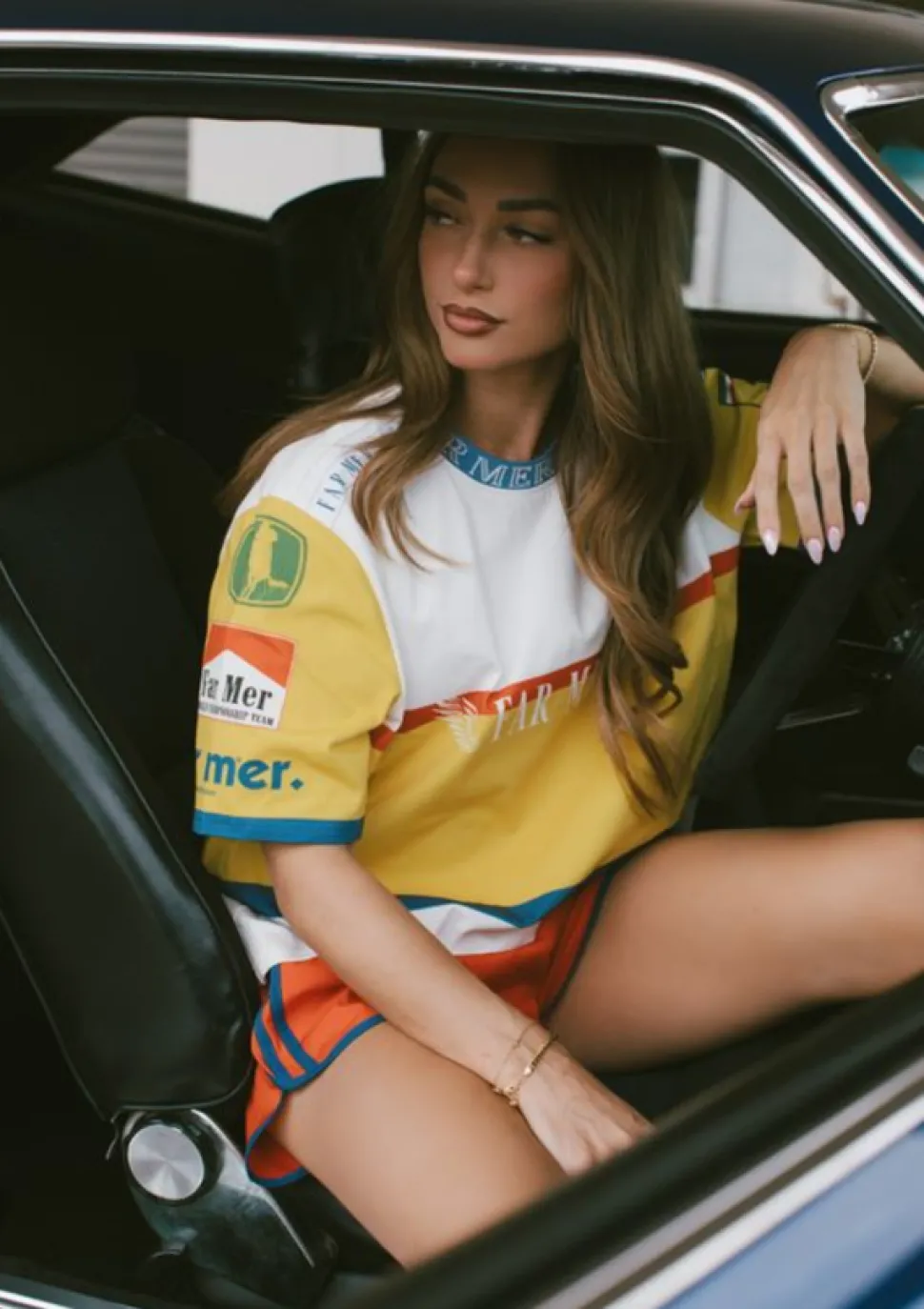 FAR MER Motor Club Crew Tee