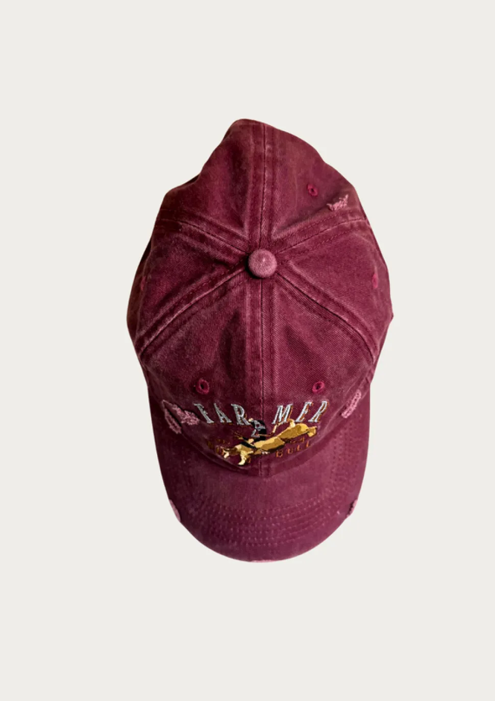 FAR MER No Bull Distressed Cap