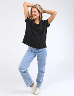 Foxwood Allison Tee - Black