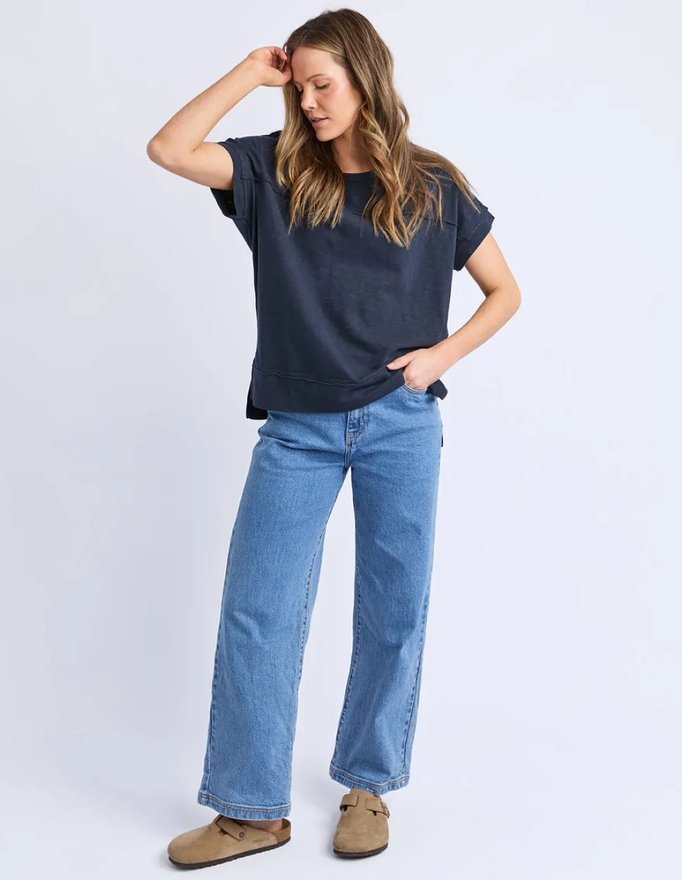 Foxwood Allison Tee - Navy