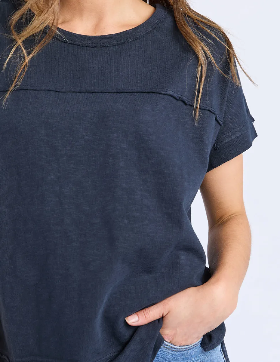 Foxwood Allison Tee - Navy