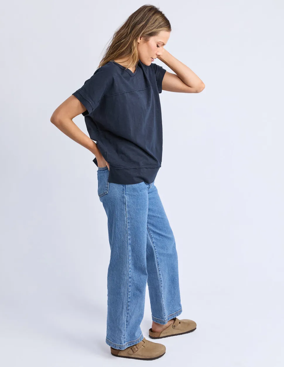 Foxwood Allison Tee - Navy