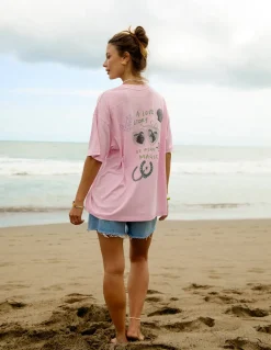 Foxwood Coastal Ranger Tee - Bubblegum Pink