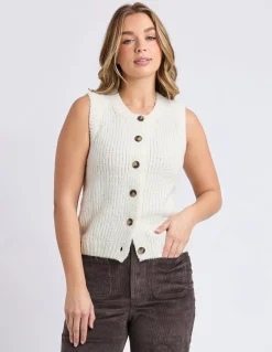 Foxwood Delta Knit - Vintage White