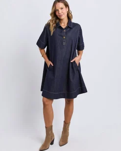 Foxwood Julian Dress - Indigo