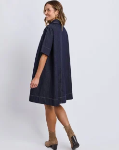 Foxwood Julian Dress - Indigo