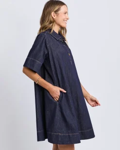 Foxwood Julian Dress - Indigo