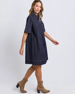 Foxwood Julian Dress - Indigo