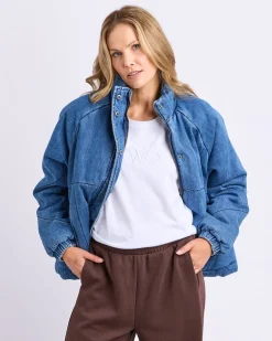 Foxwood Rosalee Jacket - Mid Blue