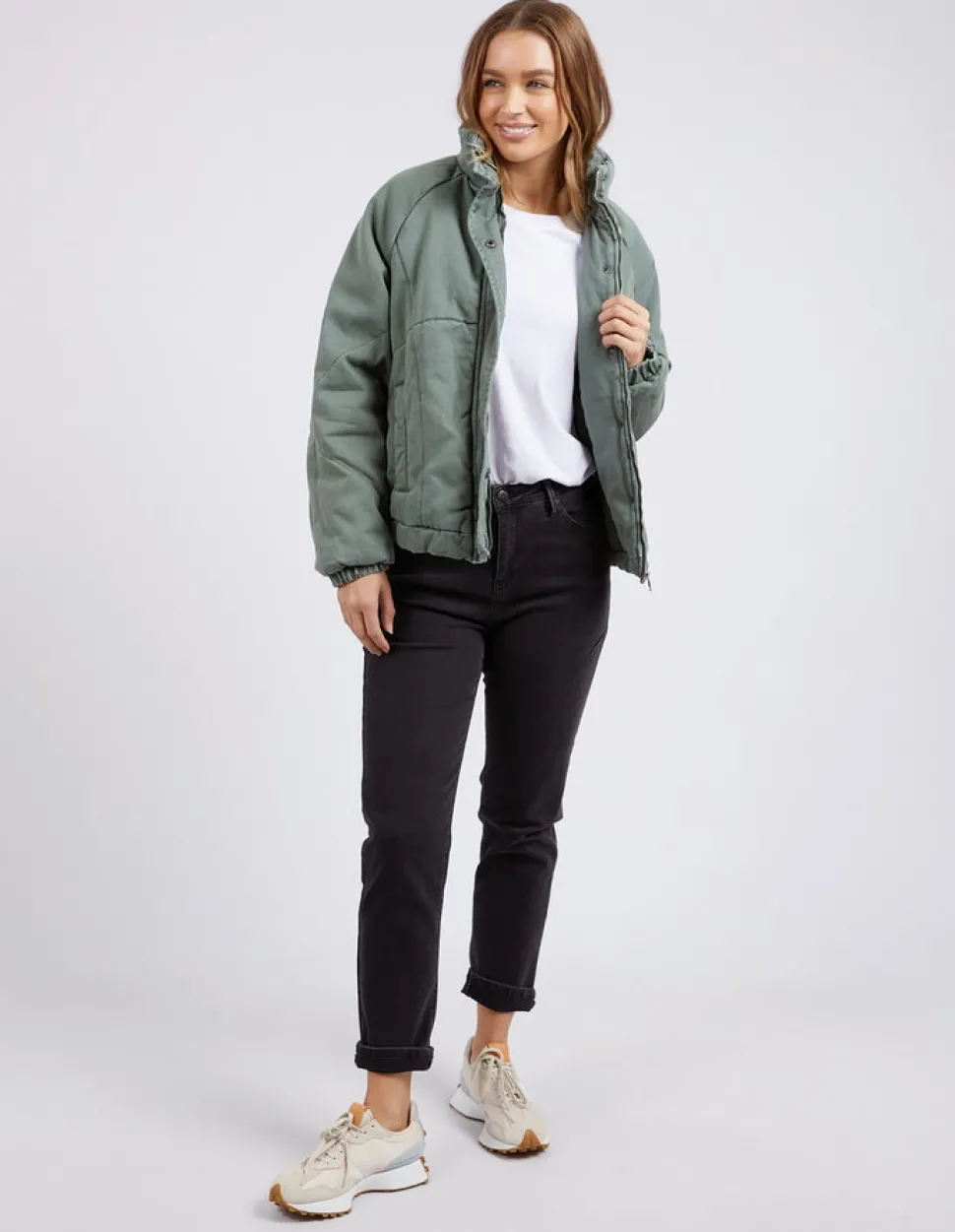 Foxwood Rosalee Jacket - Washed Green