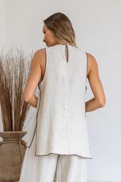 Free Angel Ventilata Top - Sand with Mocha Trim