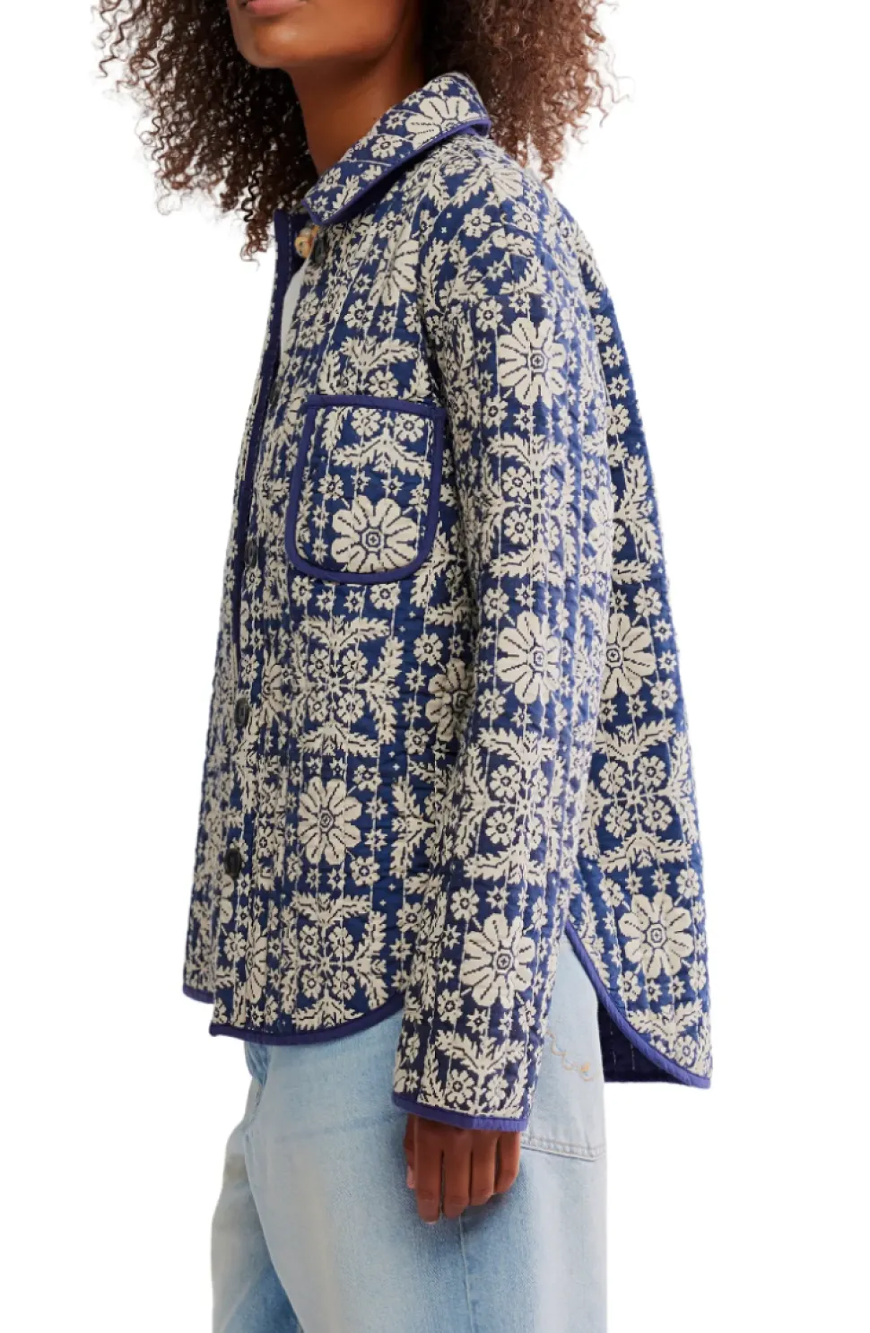 Free People Alexie Jacket - Peacoat