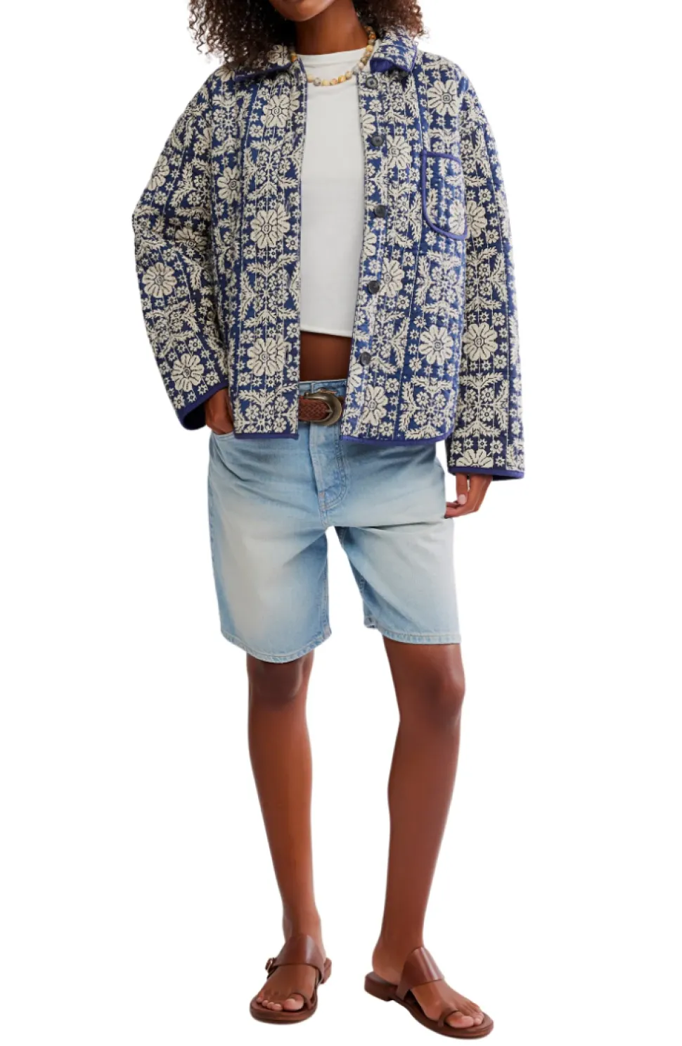 Free People Alexie Jacket - Peacoat