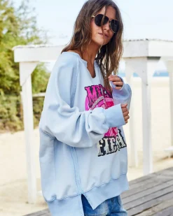 Hammill & Co Vintage Fiesta Sweat - Sky