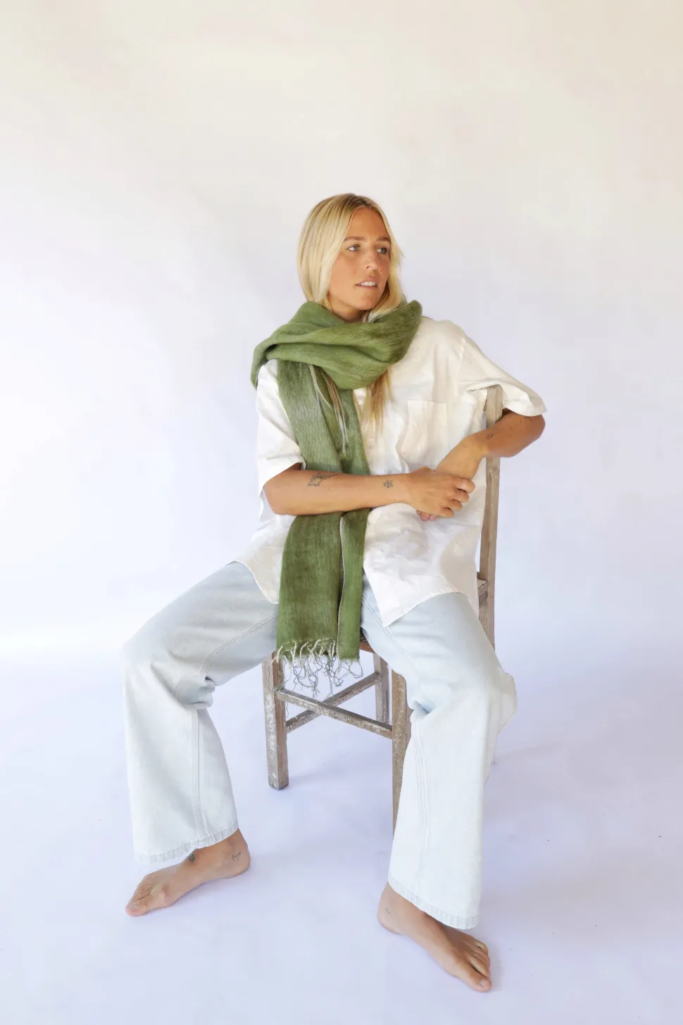 Hobo & Hatch Shawl / Wrap / Scarf - Cactus