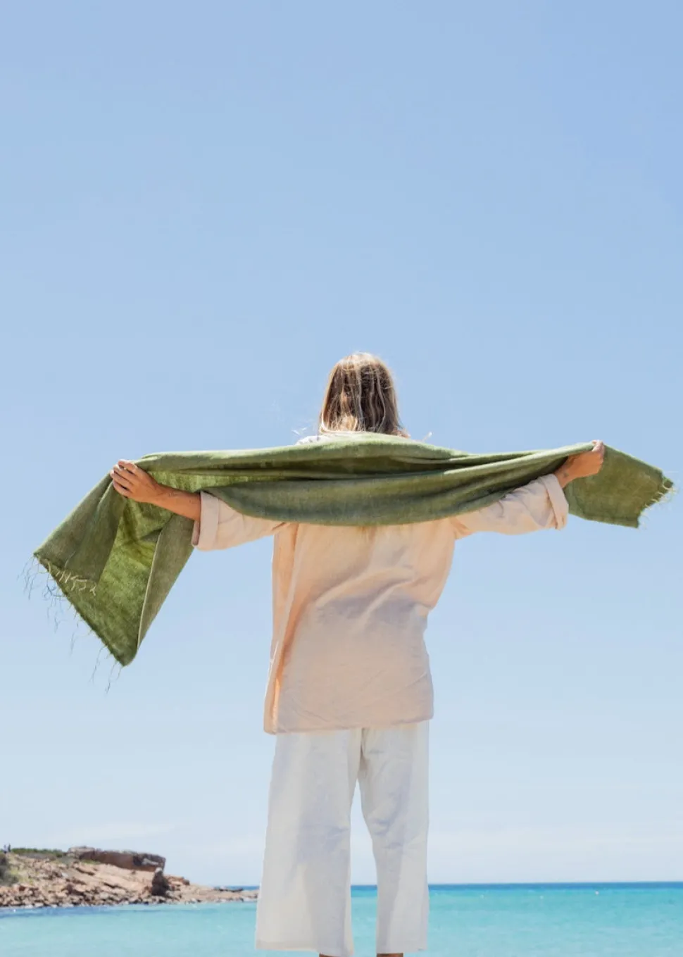 Hobo & Hatch Shawl / Wrap / Scarf - Cactus