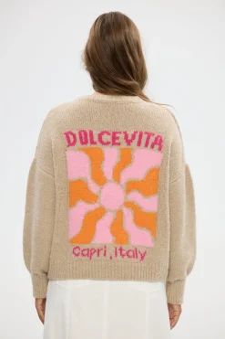 Holiday Dolce Vita Knit - Oatmeal
