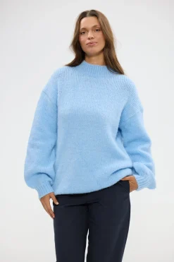 Holiday Island Knit - Sky Blue