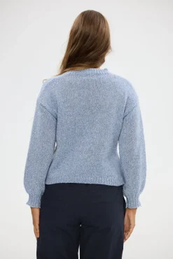 Holiday Tarn Knit - Blue Marle