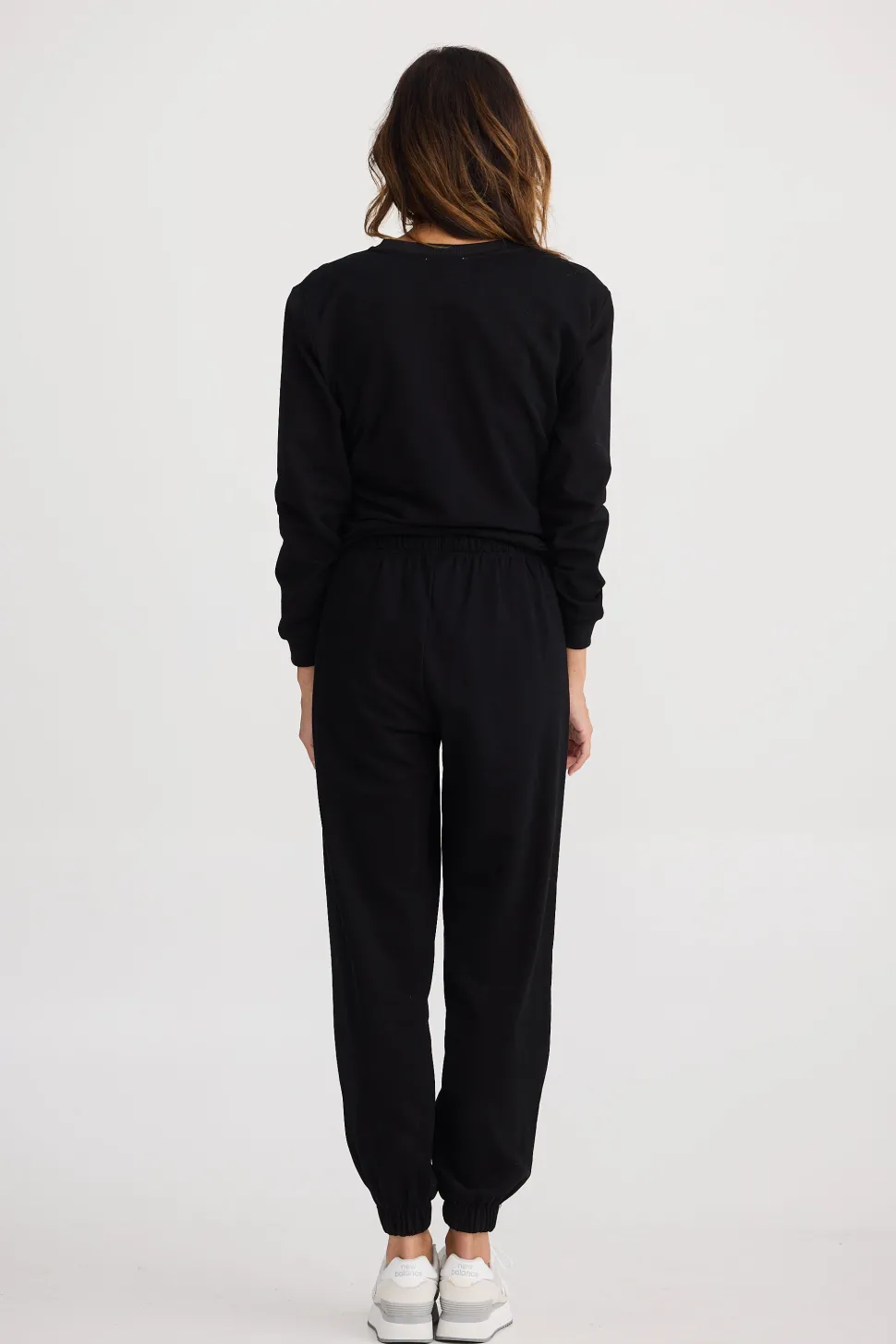 Home Love Goodwood Zip Sweat - Black