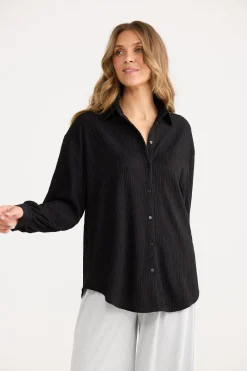 Home Love Ivy Shirt - Black