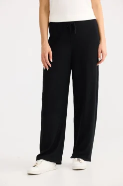 Home Love Ruthie Knit Pant - Black