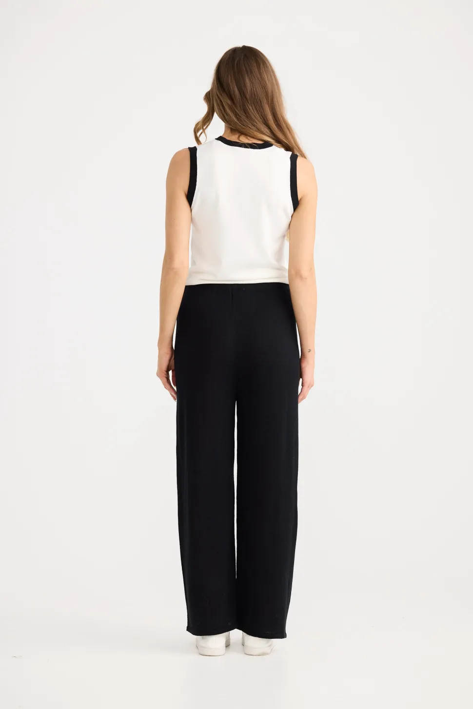Home Love Ruthie Knit Pant - Black