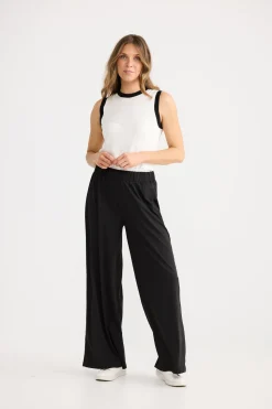 Home Love Tovi Flare Pant - Black