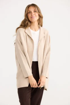 Home Love Woodside Poncho - Oat