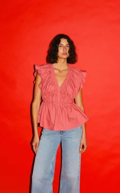 Kinney Bobbie Top - Rose