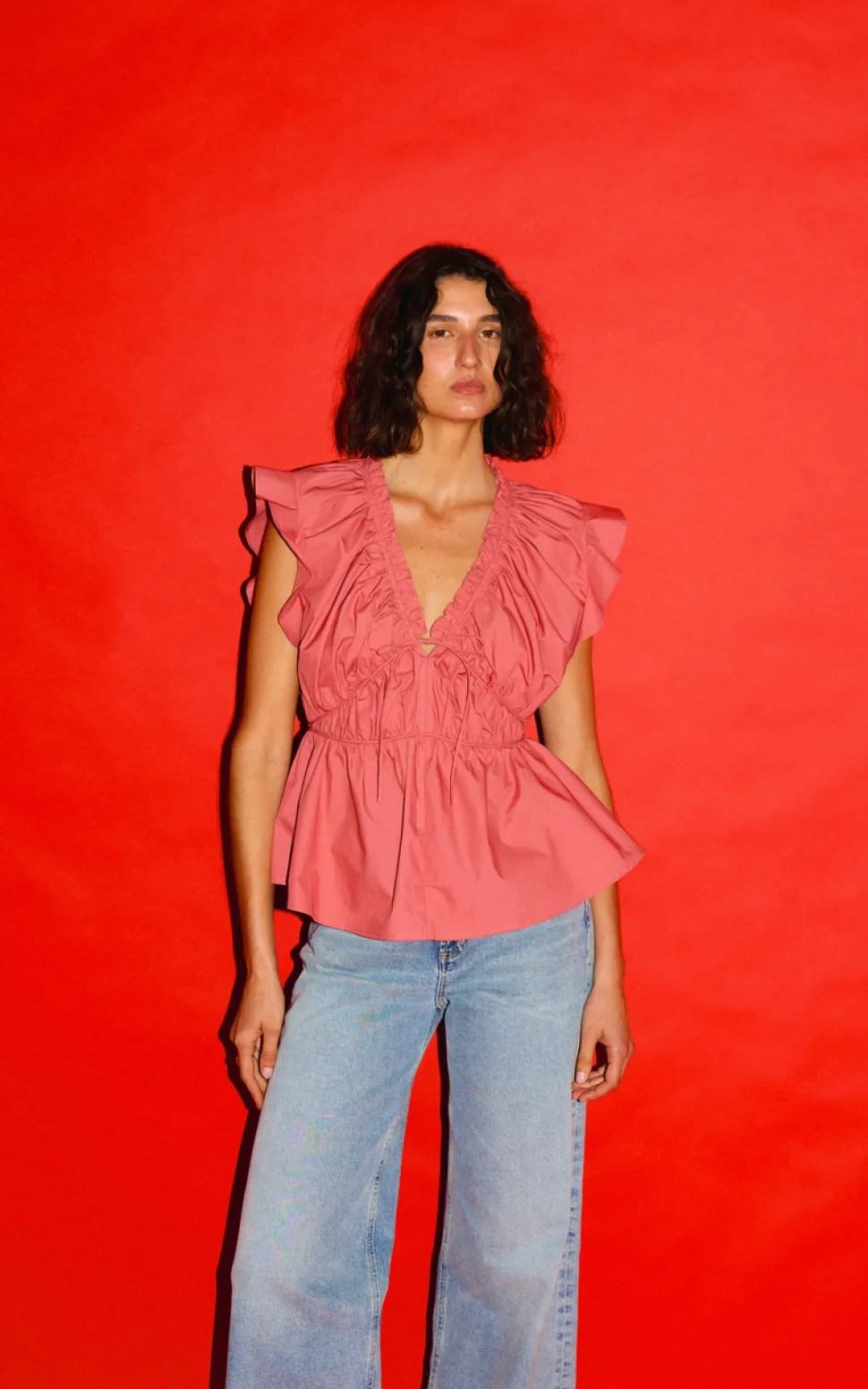 Kinney Bobbie Top - Rose