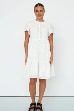 Kireina Camilla Dress - White