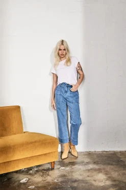 Kireina Celeste Pant - 70's Blue