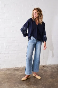 Kireina Freya Jean Side Panel - Waterfall