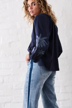 Kireina Freya Jean Side Panel - Waterfall